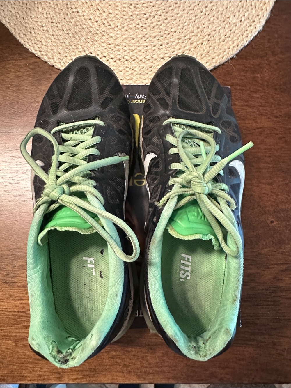 Well worn Nike sneakers 9